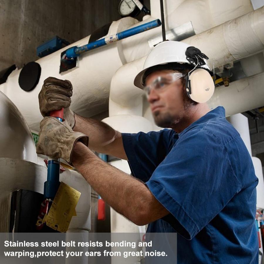 Veiligheids oorkappen gehoorbescherming helm hoed gemonteerde oorkappen  h6 p 3e