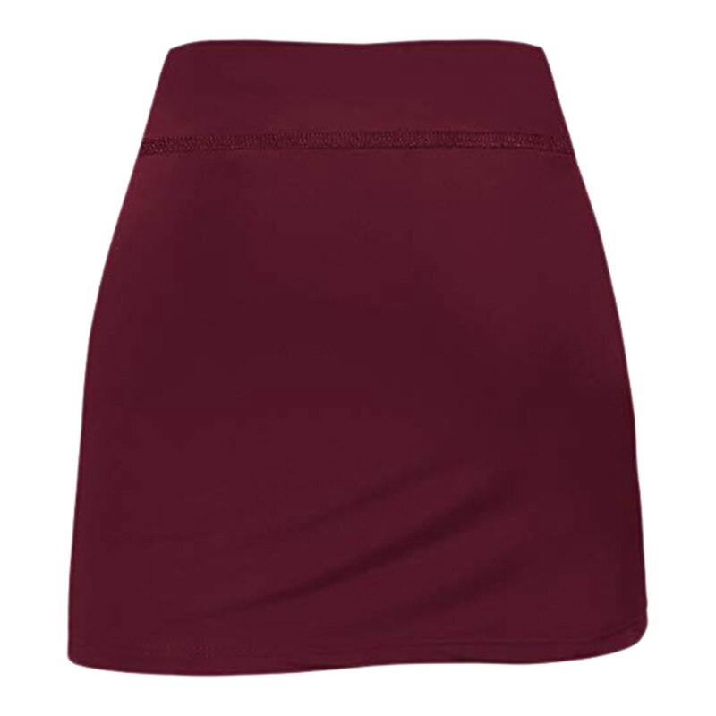Kvinder tennis nederdele indershorts elastiske sport golf skorts med lommer yoga fitness shorts
