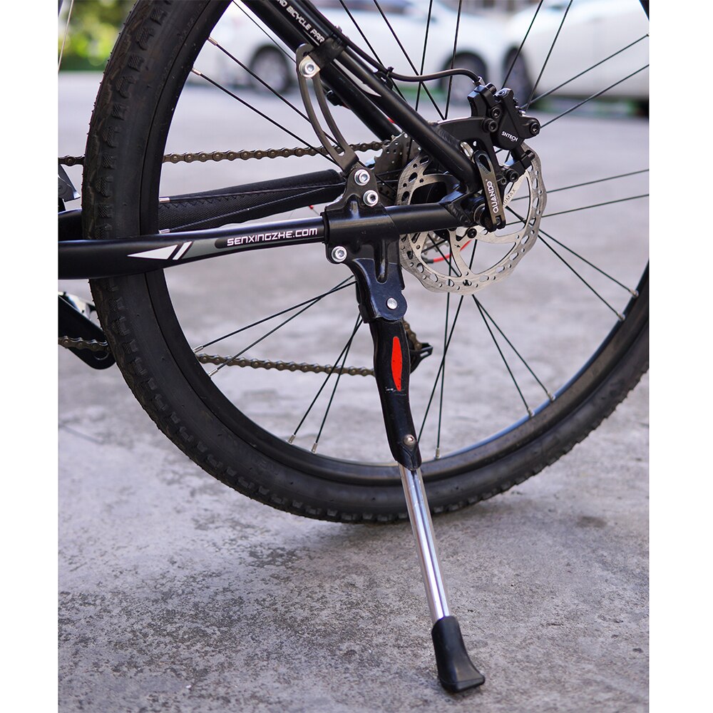 ZTTO MTB Road Bicycle Kick Stand Kickstand Aluminum Adjustable Parking Rack Mountain Bike Support Side Kick Stand Foot