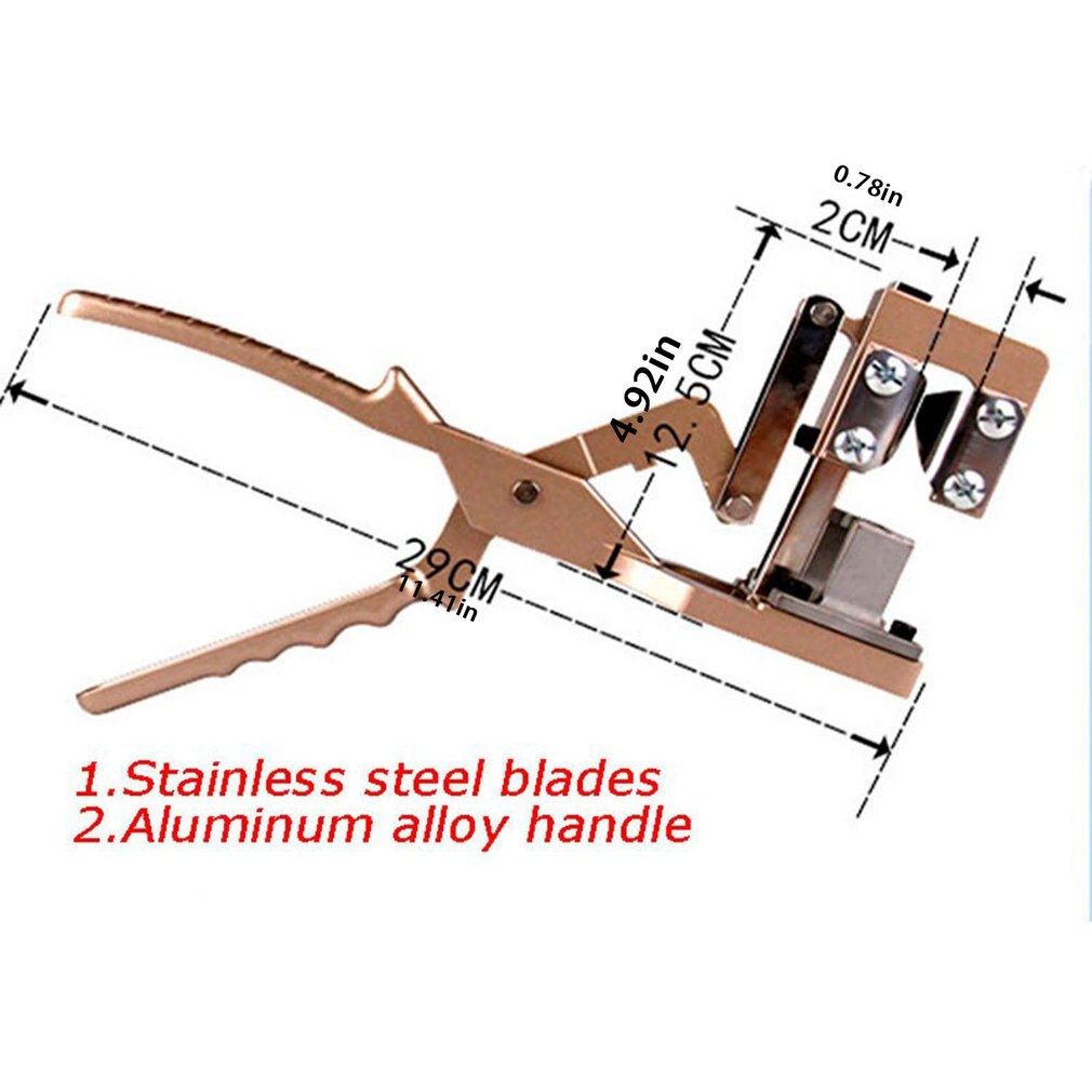 Grafting Machine Vegetable Grafter Tree Grafting Tool Fruit Engrafter Pruning Shears Scissor For Garden Fruit Trees And Vines