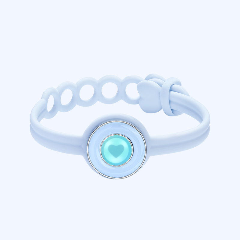 totwoo Candy Pulsera individual táctil de larga distancia, pulsera de banda colorida, vibración y luz para pulsera de parejas de amor: Rojo óxido