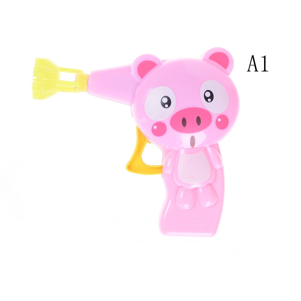 Mooie Cartoon Dier Zeep Water Bubble Gun Kinderen Bellen Blazen Speelgoed Voor Kind Outdoor Speelgoed Handleiding Bubble Gun Blower: A1