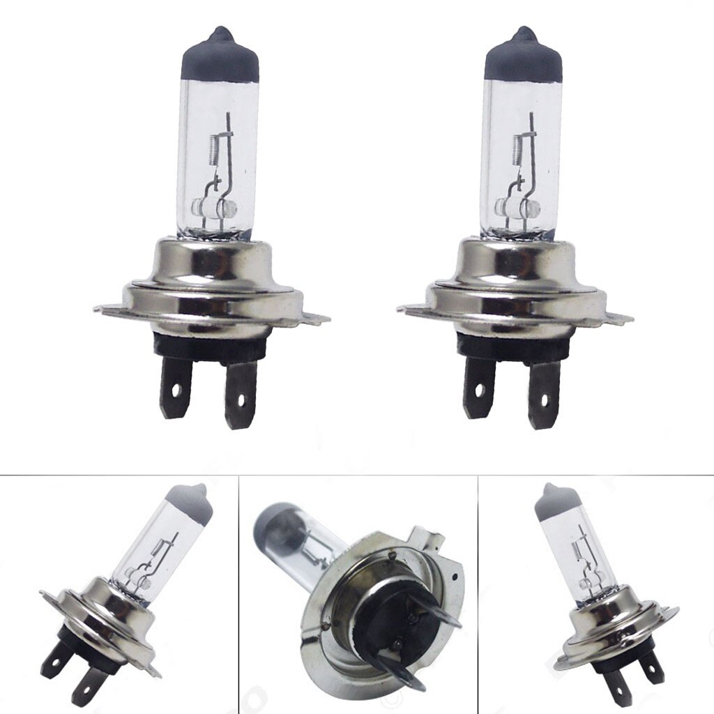 Car Headlights 2PCS H7 55W/100W 12V Xenon Halogen Car Headlight White Waterproof Light Lamp Bulbs Auto Accessories#PY10