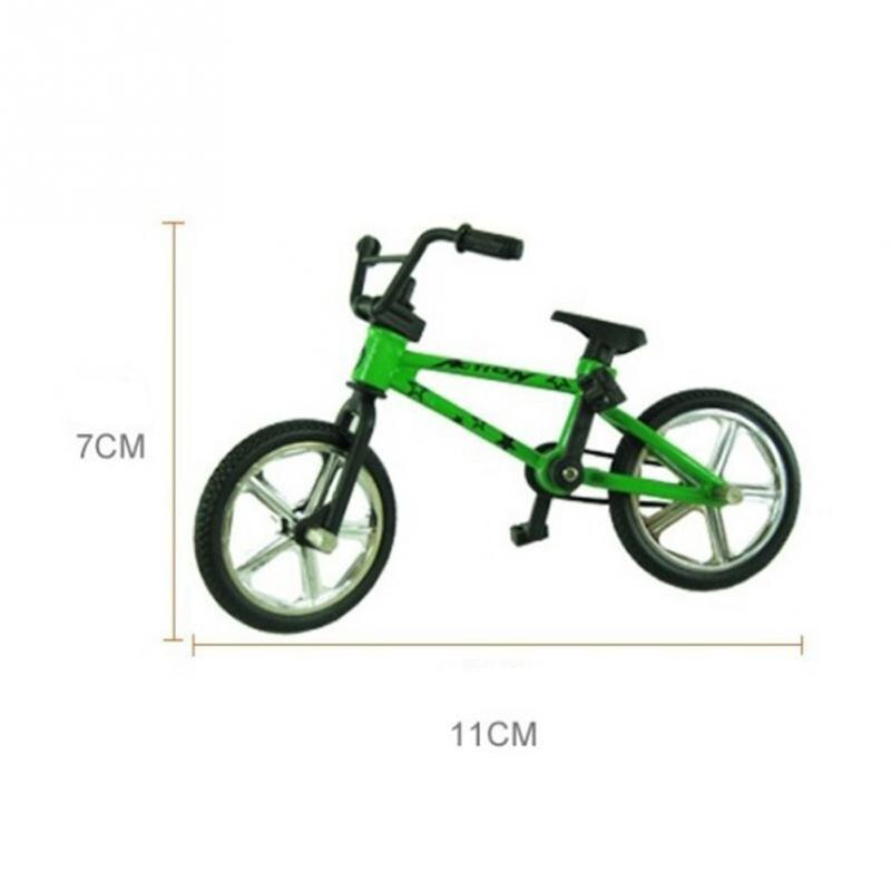 Mini Dedo de aleación BMX para niños, bicicleta multifuncional, opciones de colores, juguete