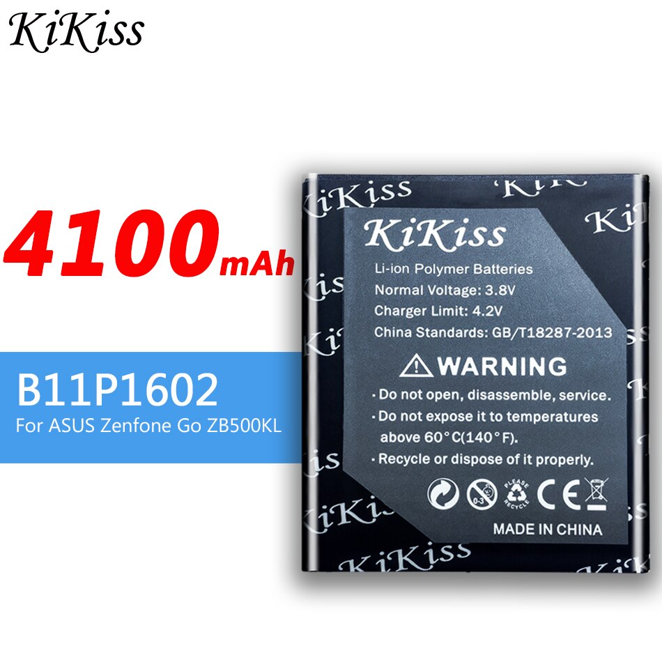 4100mAh B11P1602 Phone Battery for ASUS Zenfone Go 5" ZB500KL X00AD X00ADC X00ADA +Tracking Number