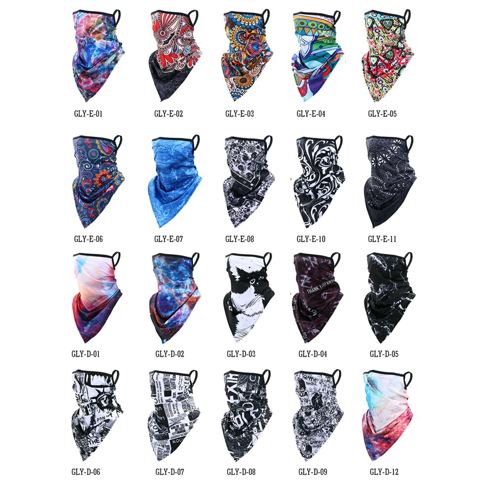 Moto Bandana Gedrukt Motorfiets Halsbeenkap Gezicht Cover Tube Sjaal Biker Motocross Balaclava Motorbike Stofdicht Hoofdband Mannen