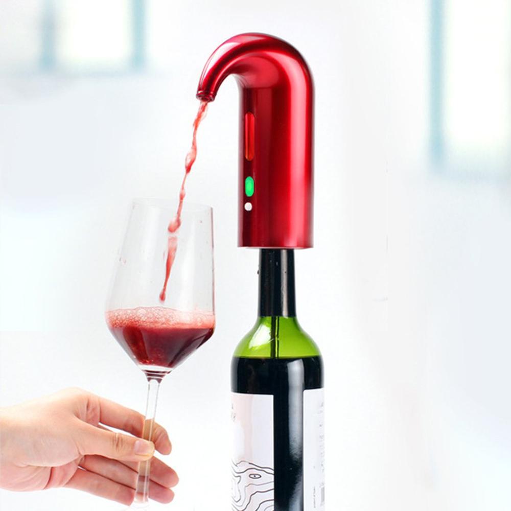 Portable electric wine pourer Smart Wine Decanter Automatic Red Wine Pourer Aerator Decant Bar Accessorier Dispenser Wine Tools