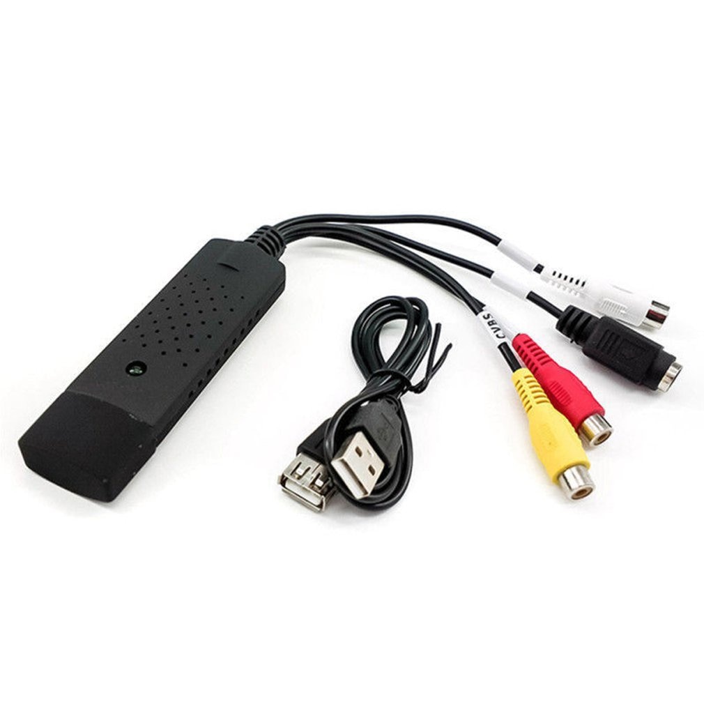 VHS – convertisseur de fichiers numériques, USB 2.0 Express vers récepteur vidéo, Audio AV, ordinateur