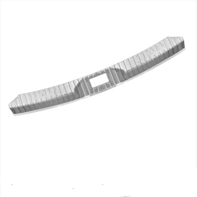 Car accessories For Ford Explorer Stainless Steel Rear Inner Trunk Boot Bumper Guard Plate Protector Molding Trim: Silver 1