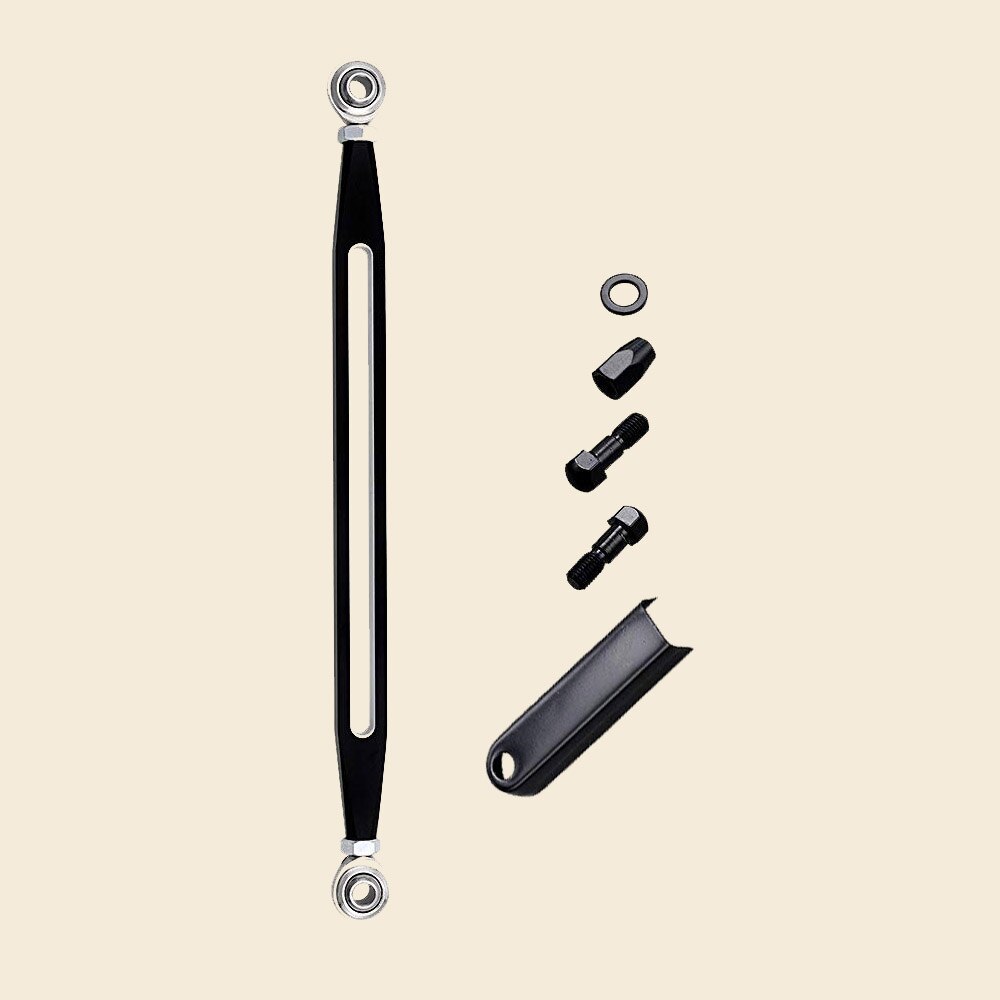 Billet Gear Round Shifter Connecting Rod Shift Linkage Lever Bar For Harley Touring FL FX FLHT Electra Road Street Tour Glide 19