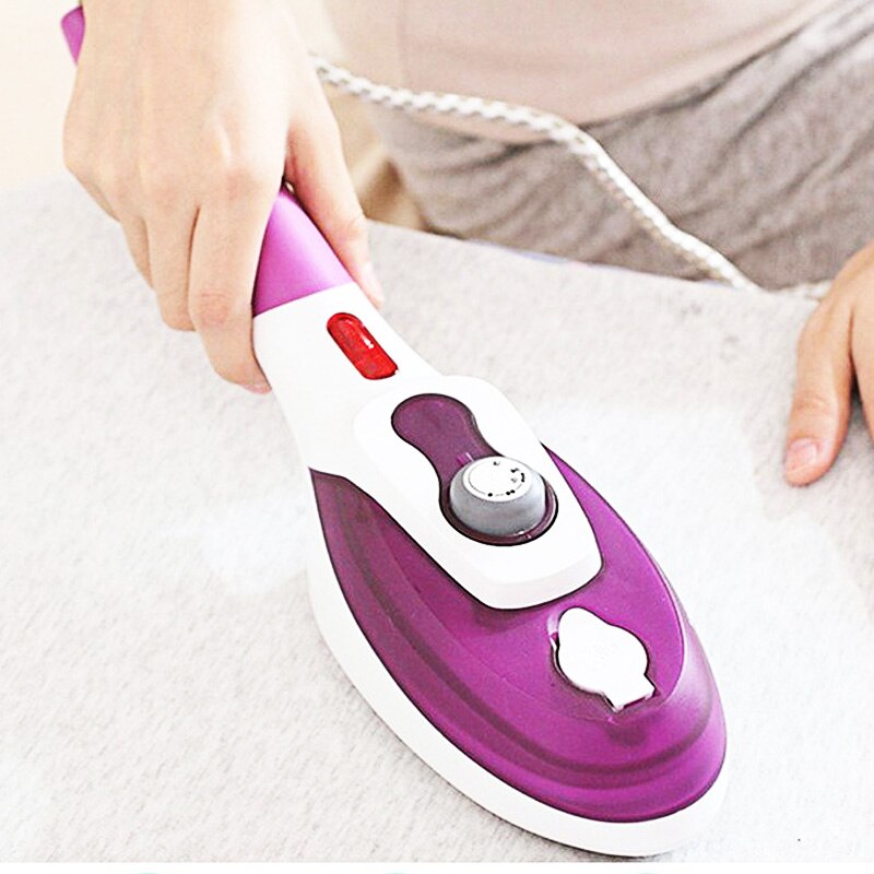 800W Handheld Garment Steamer Iron Portable Powerful Steam Brush Fast Heat Up Removable Water Tank Travel Home Ironing Machine