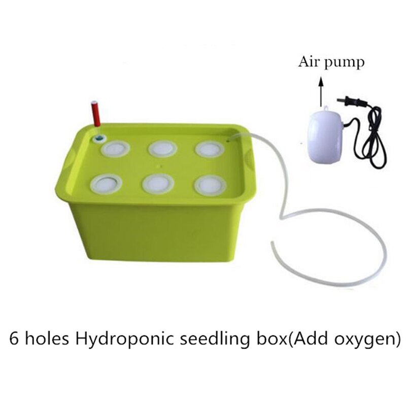 220-240V 12 Holes Plant Site Hydroponic Pots For Garden Planters System Indoor Garden Cabinet Box Grow Kit Bubble Nursery Pots