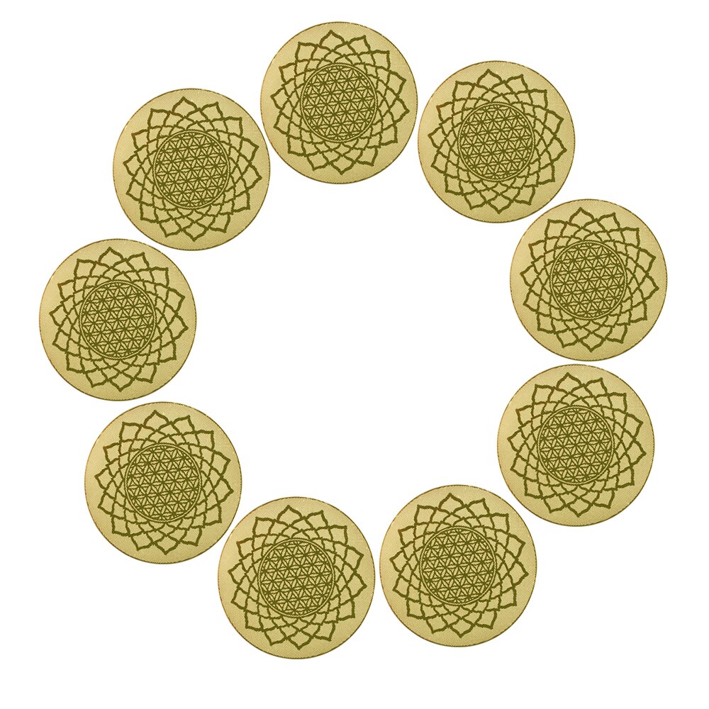 10pcs Against EMF Radiation Sticker High Negative Ions 3000cc for Health