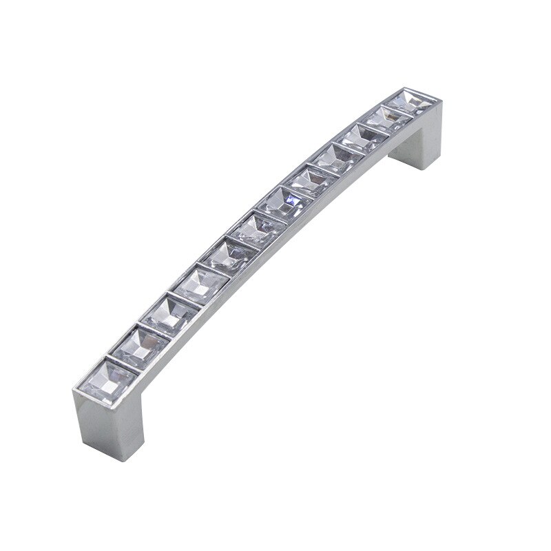Gold Kristall Schrank Griffe Glas Kommode Knöpfe Schublade Zieht Silber Strass Knöpfe Platz Möbel Tür Zieht