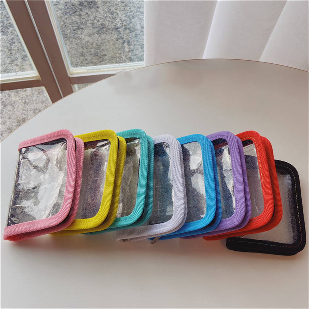 Classeur Transparent à 3 trous pour carnet de notes, mignon et , à feuilles mobiles, anneau pour livre à main, dossier Portable, planificateur pour journaux scolaires