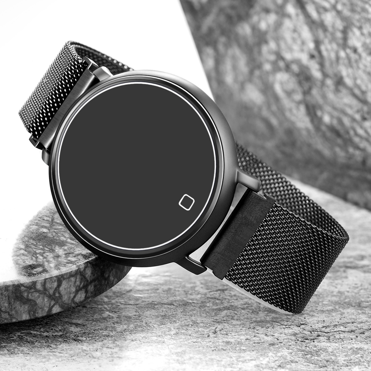 Lige stalen smartwatch heren waterdicht sporthorloge voor iphone hartslag bloeddruk oproepinformatie smartwatch fitnesstracker