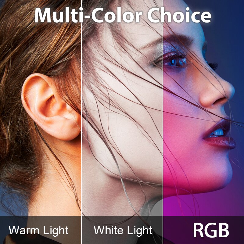 Ulanzi VL49 Mini RGB Video Licht Beleuchtung für Fotografie pavotube RGB LED Video Kamera Licht Vlog Füllen Licht Live