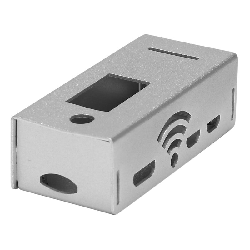 Aluminium Alloy Case for MMDVM Hotspot Expansion Rainsun Board Radio Station Wifi Voice Modem Raspberry Pi W: Sliver