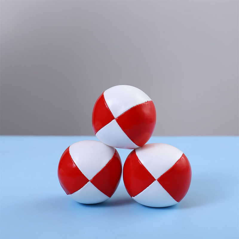 Children‘S Outdoor Sport Ball 3Pcs Juggling Balls Set Circus Balls With 4 Panel for Kids and Adults Outdoor Sport Toys: black