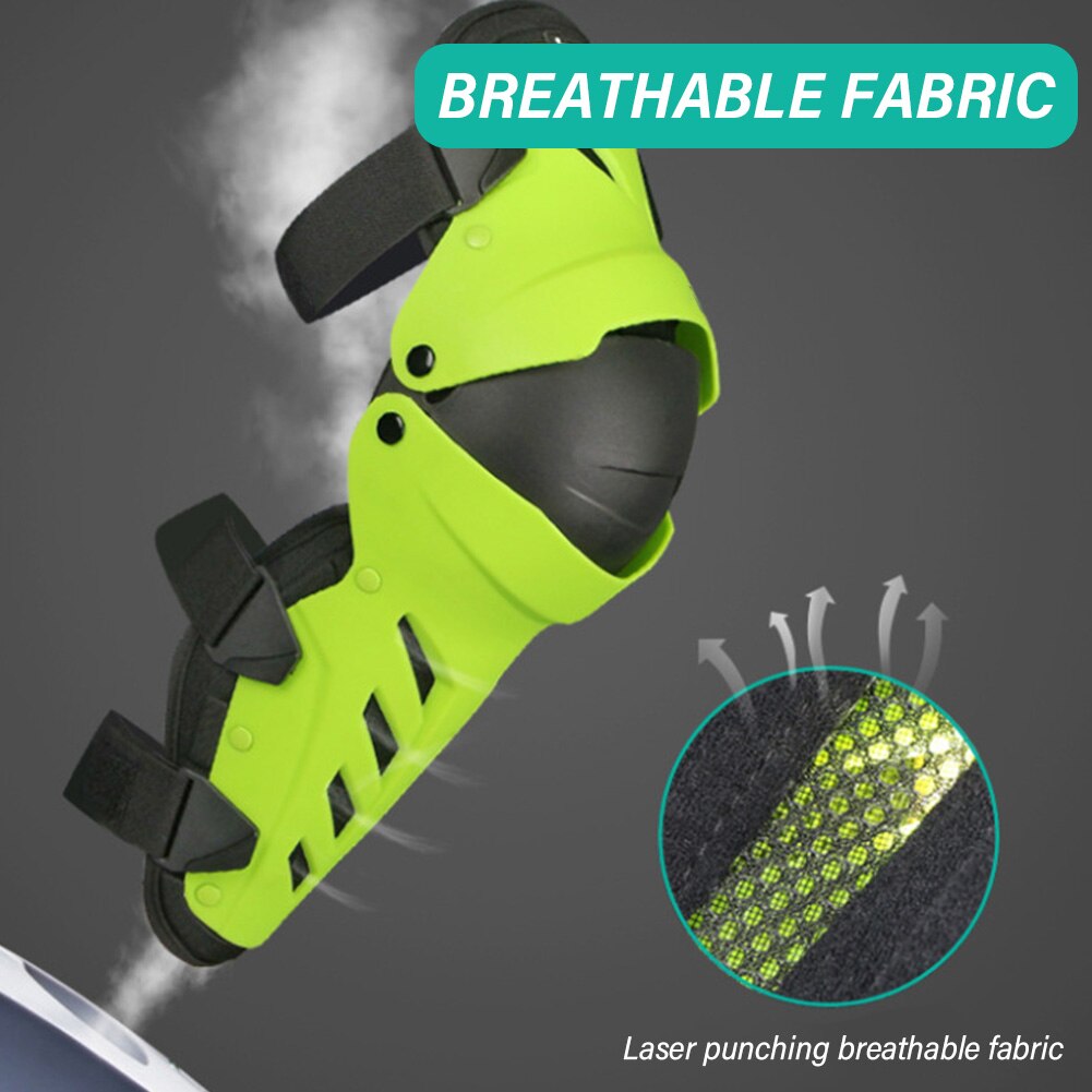 1 Pair Motorcycle Knee Protector Protective Gear Knee Guards Kit Kneepad Free Riding Thickening Protection Moto Accessories