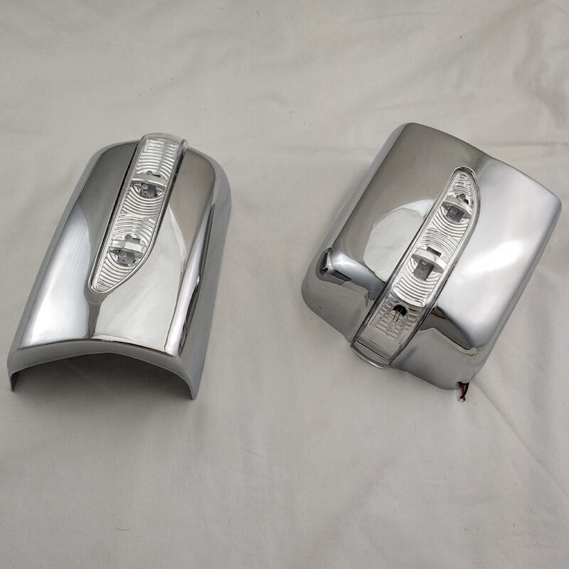 Espelho lateral capa com led side blinker lhd para mercedes benz w124 e classe 1986-1994