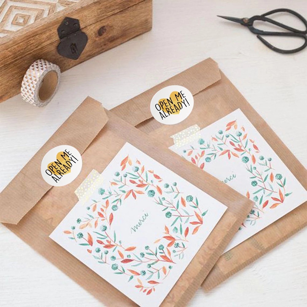 100 Stück individuelle runde Aufkleber, DIY-Siegelaufkleber, personalisierbares Logo, mehrere Stile, Hochzeit, Geburtstag, weiß, individuelle Produkte