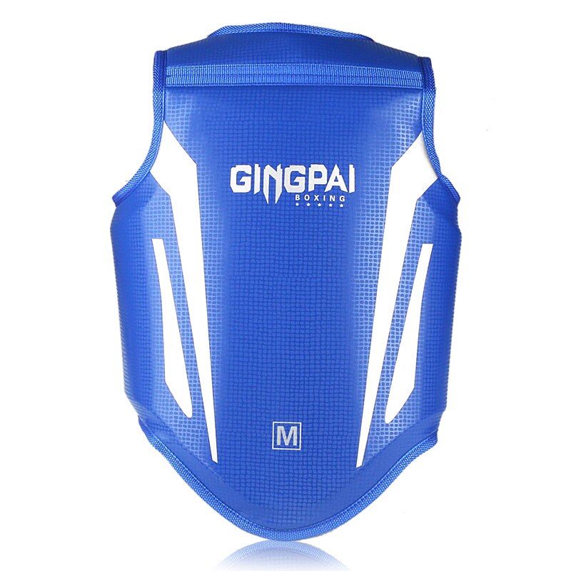 Adult Child Kids Chest Guard Vest Boxing Taekwondo Karate Gear Body Thick Protector Sanda Protection Equipment Breast Protector: Blue / S 120-150CM