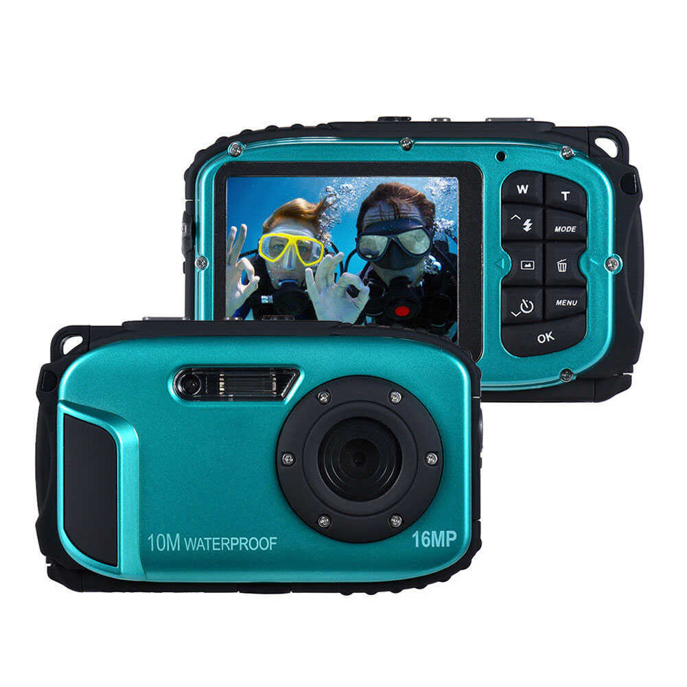 16MP Mini Anti Shake Camcorder Digitale Video Handheld Onderwater Sport Outdoor Professionele Waterdichte Camera LCD Display USB