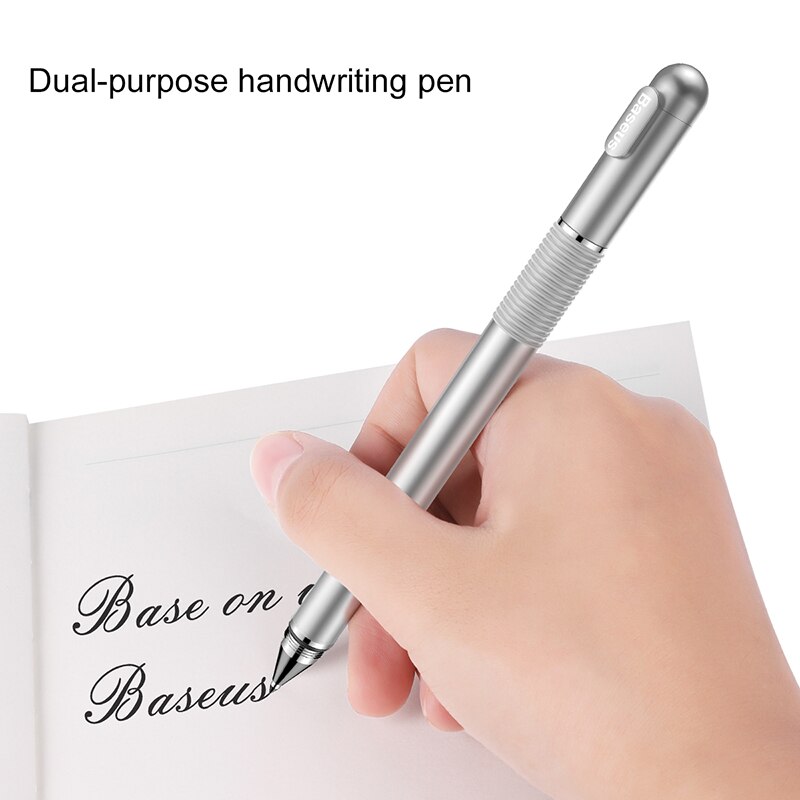 Baseus Tekening Stylus Pen Voor Apple Iphone Ipad Pro Double Behulp Capacitieve Touch Pen Voor Smartphone Tablet Samsung Hand Stylus