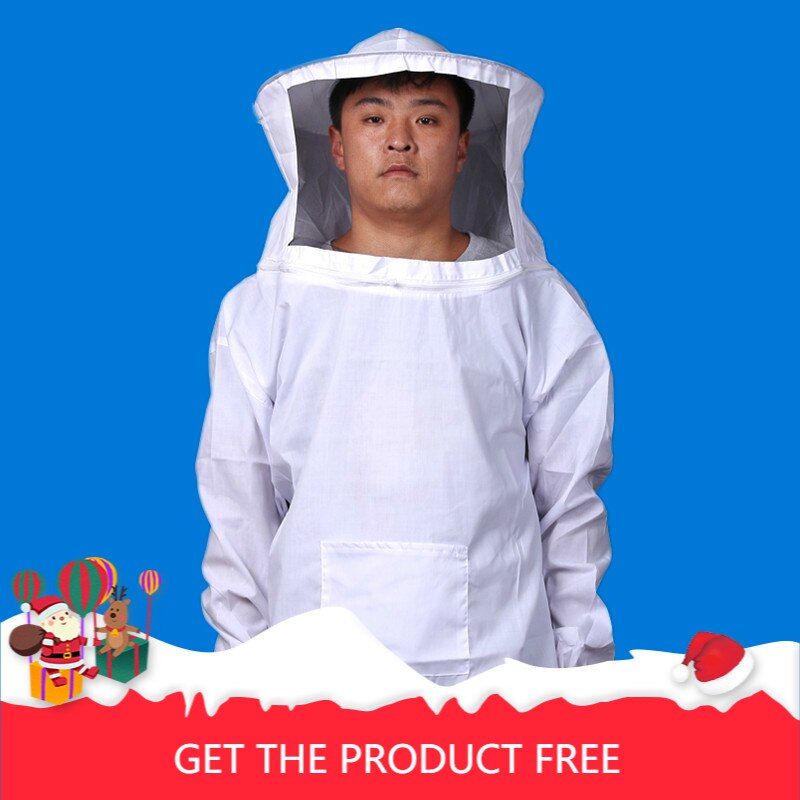 Wit Anti Bee Pak Anti Bee Pak Anti Bee Pak Anti Bee Jas Zonder Broek Anti Bee Jas Camouflage Anti bee Jas 100%