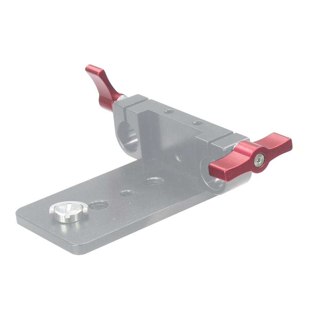 Adjustable T Shape Screw Handle Set 4/5/6mm Rail Rod Slider Clamp Locking Screw Wrench Clamp Adapter Photography Accessories