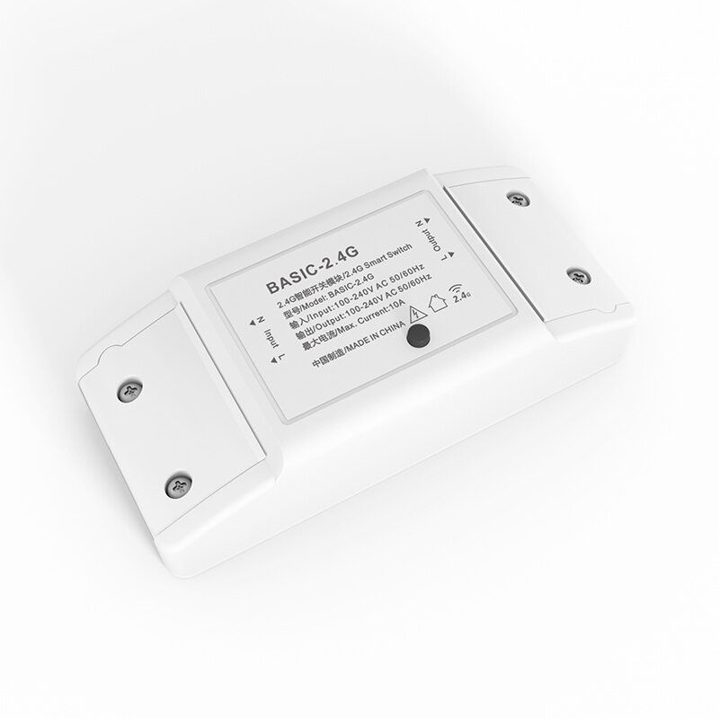 Itead 2.4G Basic R2 DIY Smart Bluetooth Wireless Remote Switch Domotica Light Controller Module Works With APP Remote Control: 3pcs