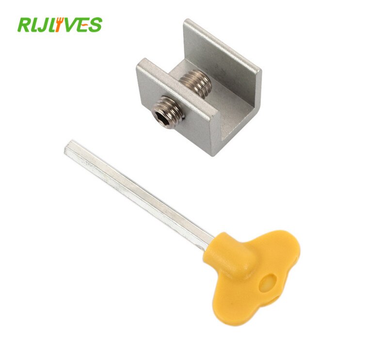 1Pc Move Window Child Safety Lock Sliding Windows Lock Kids Cabinet Locks Sliding Door Stopper Security Sliding Sash Stopper