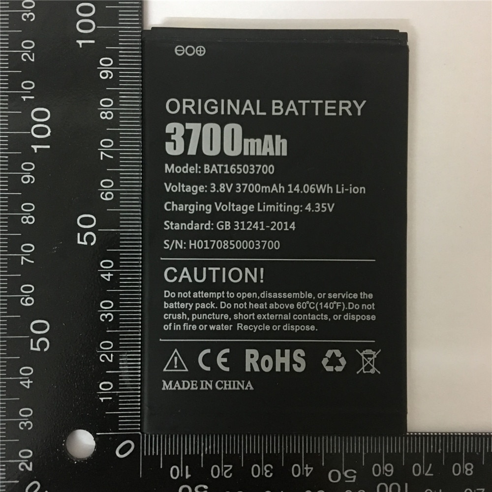 BAT16503700 3700mAh Backup Batterij Voor DOOGEE x7 x7s Doogee X7 Pro Smart Telefoon Batterij
