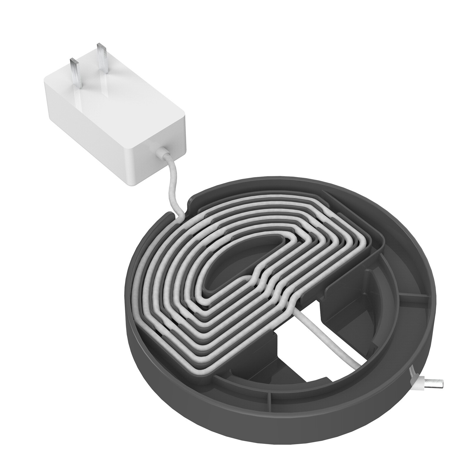 For Echo Show Speaker Desktop Stand Multifunction Power Cord Storage Speaker Desktop Stand For Echo Show 10th Gen