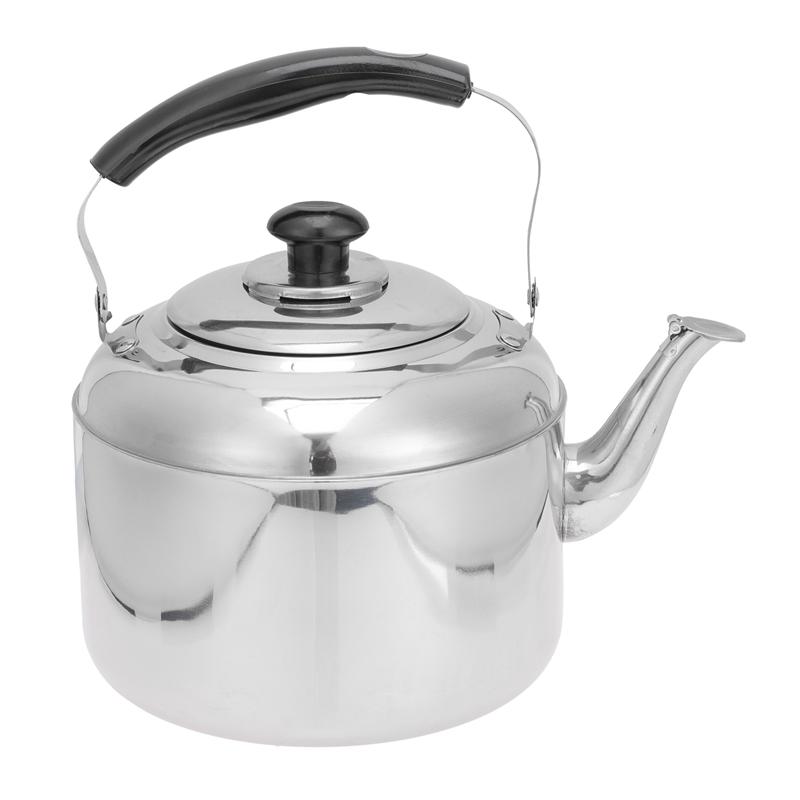 Whistling Electric Kettle Stovetop Tea Kettle Stainless Steel Water Boiler: Default Title