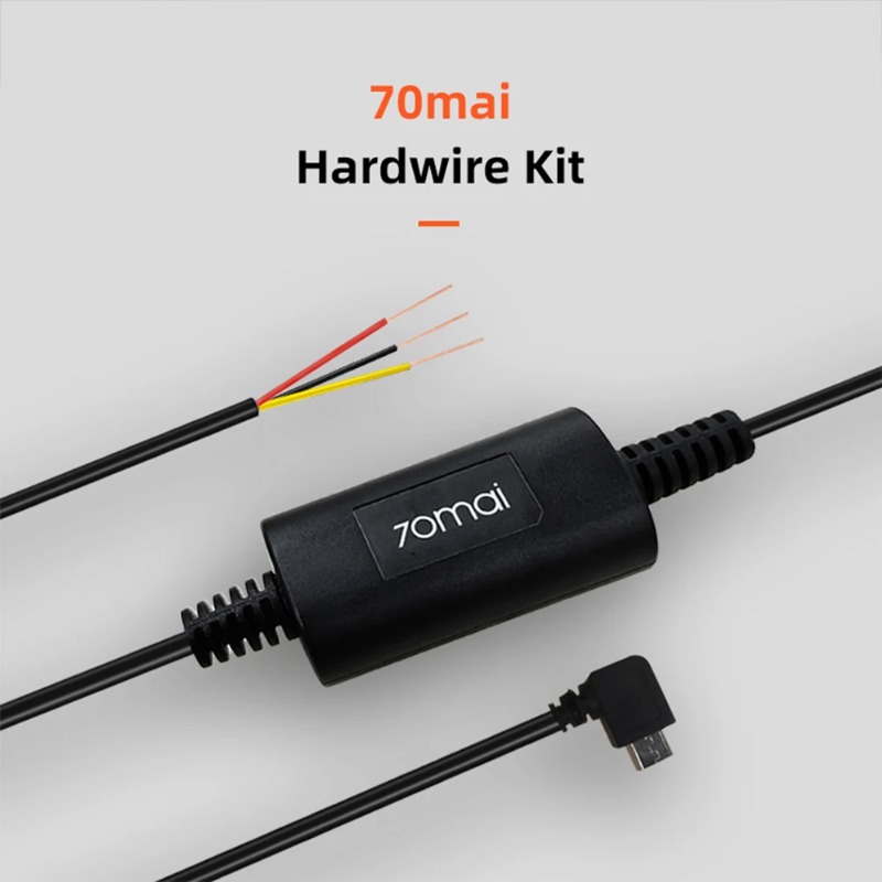 70mai Parküberwachungskabel hoch02 für 70mai 4K A500S A800S D06 D07 Lite2 D10 M300 Hardwire Bausatz hoch02 24H Parkmonitor