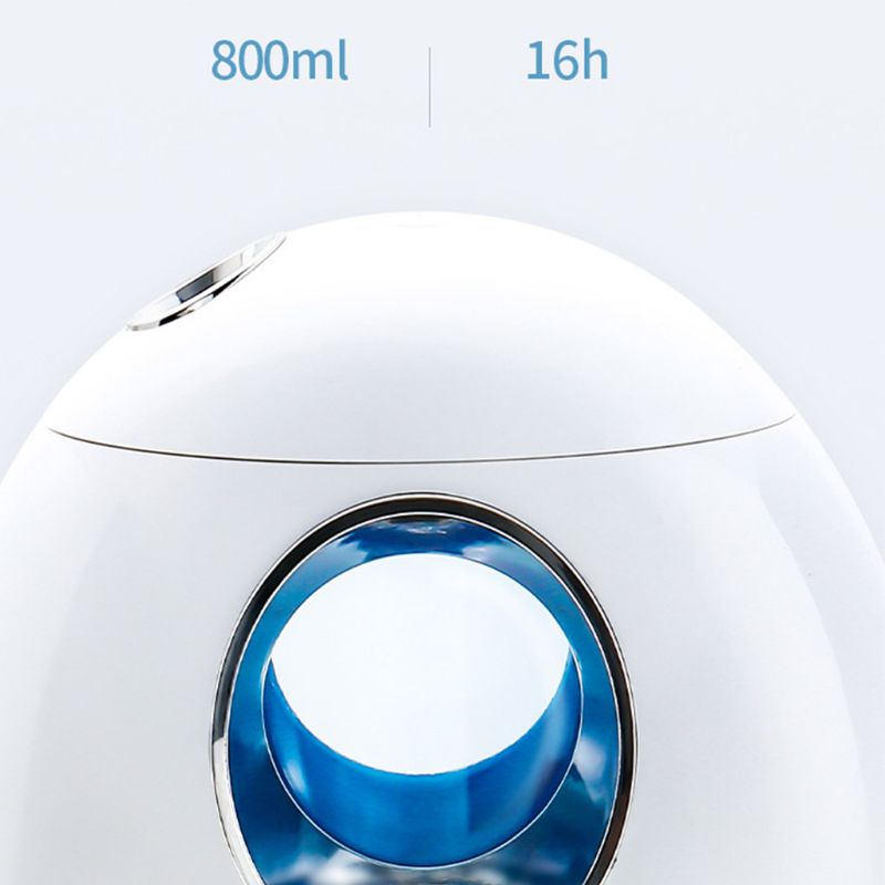 800ML Mini Essential Oil Diffuser Rechargeable Air Humidifier Aroma Mist Maker