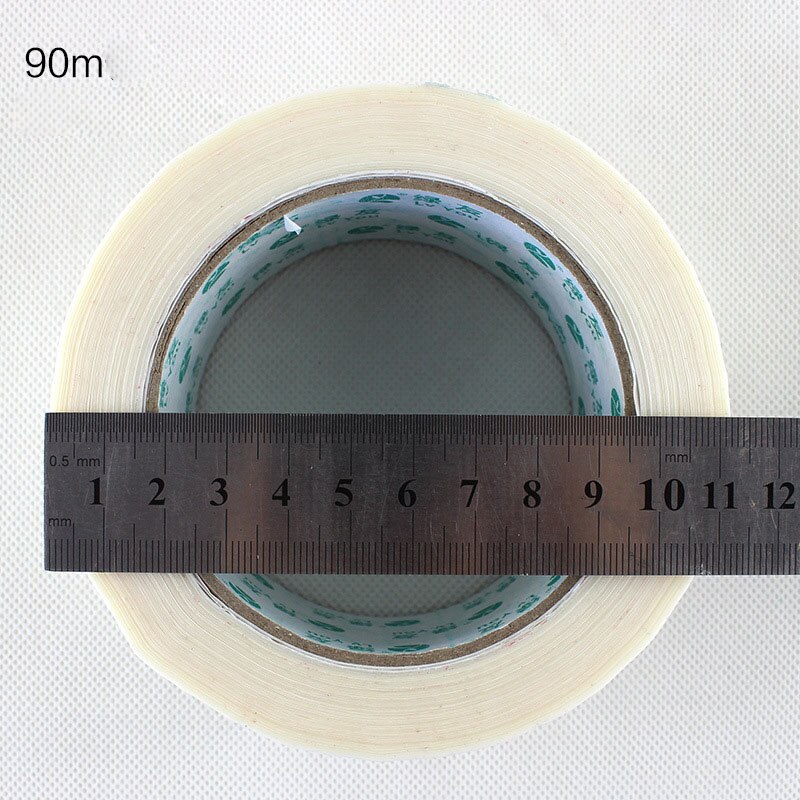 5 Rolls/Pack White BOPP Tape Plastic Packaging Tapes Logistics Package Sealing Tape Adhesive Tape 9 Sizes