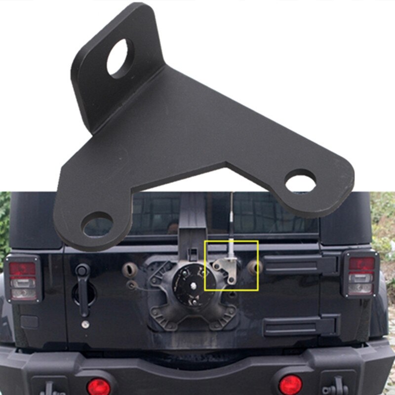 CB Antenna Mount Bracket Black solid Steel Fit For Jeep Wrangler JK Rubicon 07-14