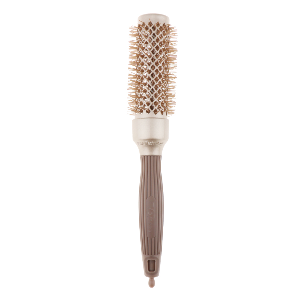 Round Styling Hair Brush Blow Dryer & Curling Roll Hairbrush with Portable Handle for Women and Men Round Ceramic Hair Brush: 03