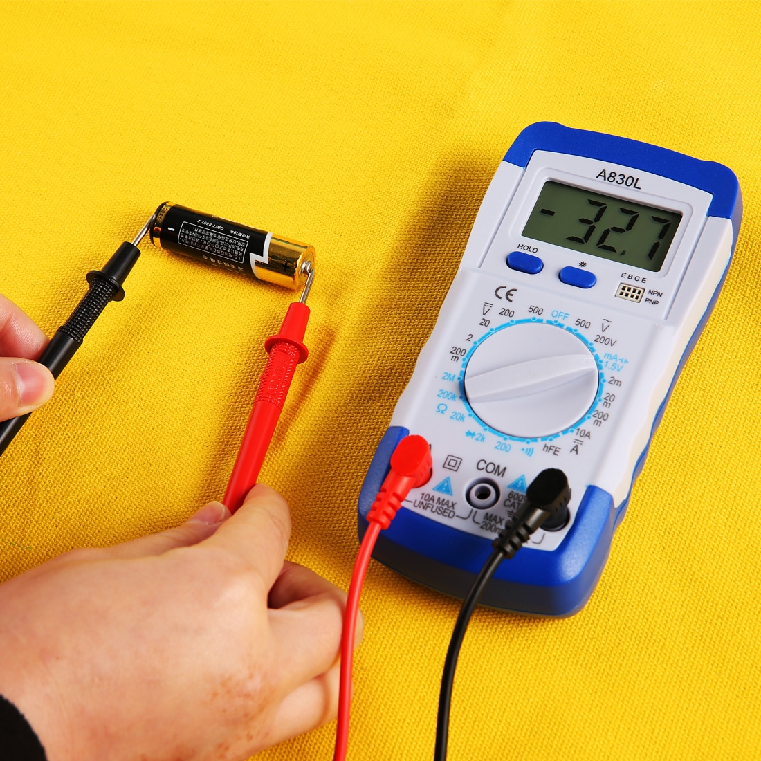 Tft-kleurendisplay Multifunctionele Transistor Tester Diode Thyristor Capaciteit Weerstand Inductie Mosfet Esr Lcr Meter