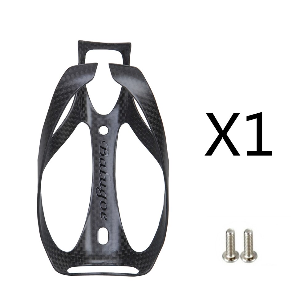 Fiets Houder Full 3K Carbon Fiber Super Licht Road/Mountainbike Fietsen Waterflessen Kooi Houder Matte 19G Xxx: Rood