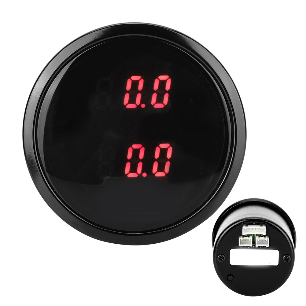 2inch Car Bar Turbo Boost Gauge Meter LED Red Digital Display Air Pressure Sensor Kit digital turbo gauge boost pressure gauge