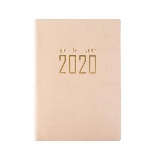 Year Agenda Diary Weekly Monthly Schedule Journal Memo Notebook Planner Journal Notebook Memo Easy to Carry: Milk Coffee