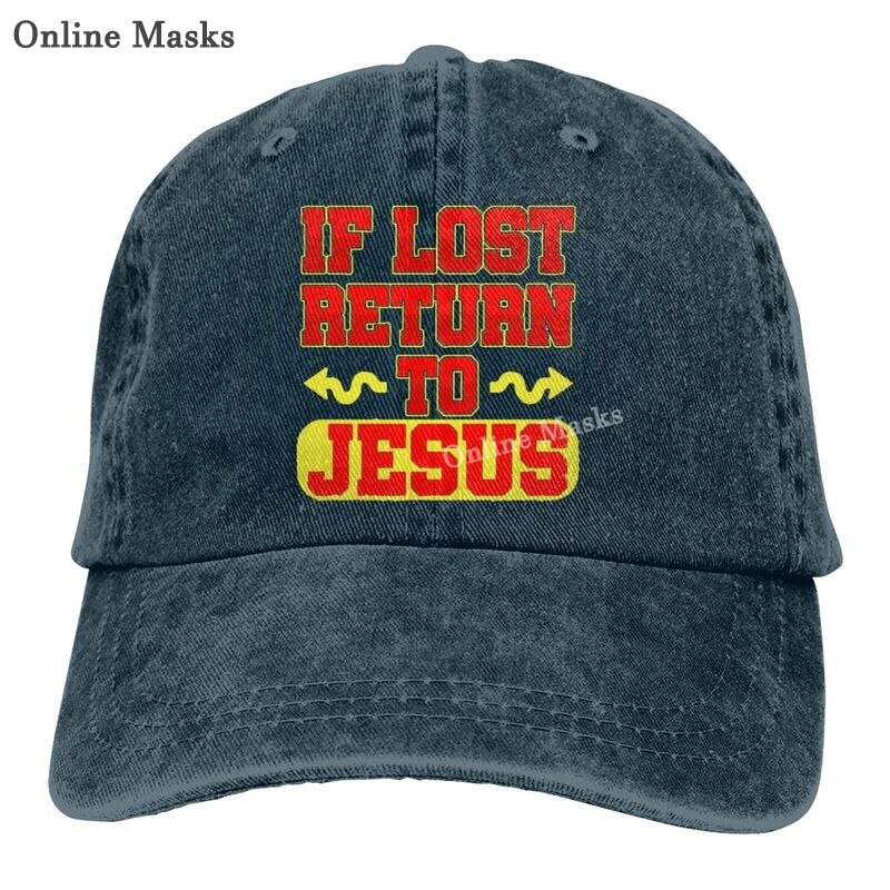 Denim Cap Jesus The Way The Truth The Life Baseball Dad Cap Adjustable Classic Sports for Men Women Hat