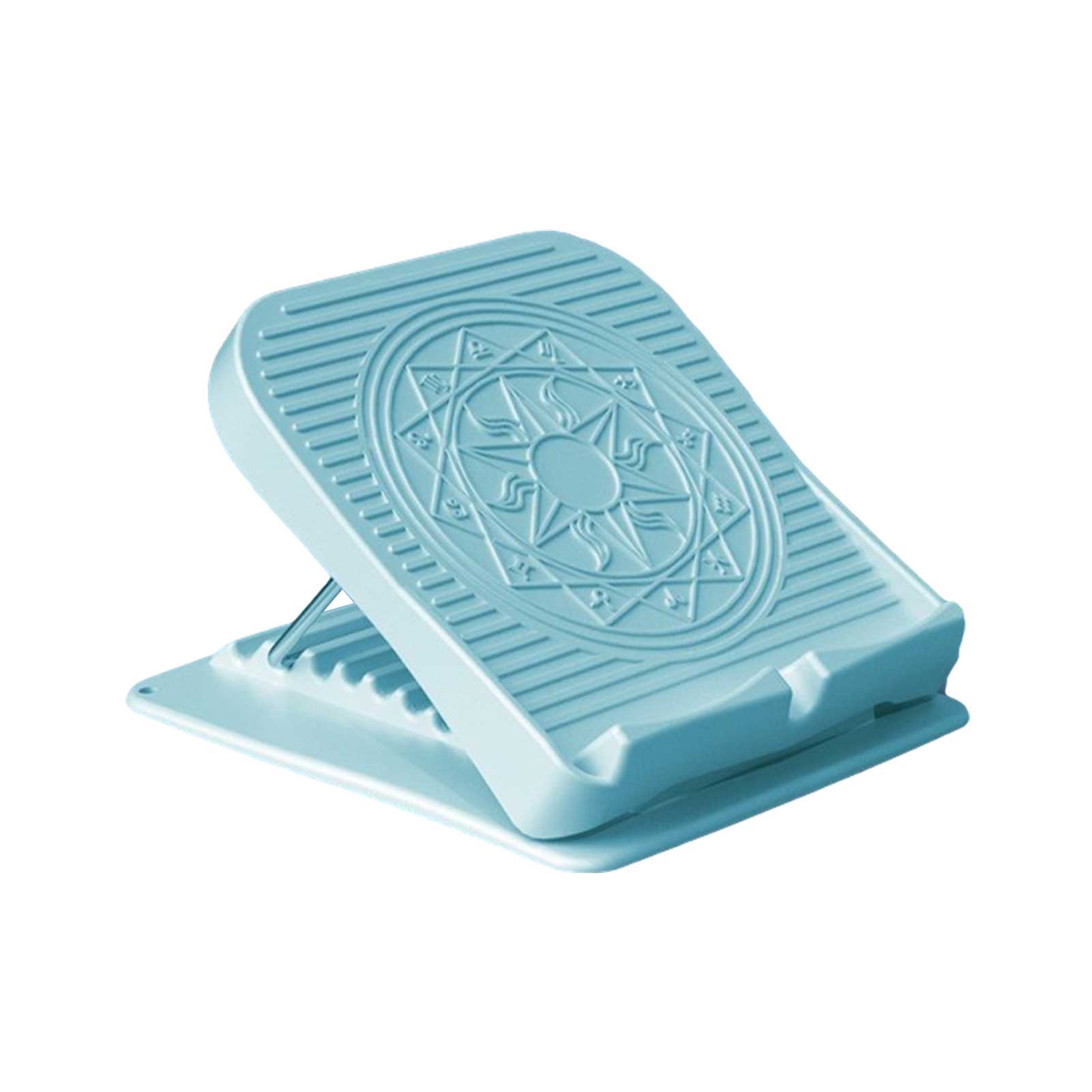 Adjustable Foot Calf Stretcher Incline Board Body Stretching Tool For Sports Yoga Massage Fitness Pedal Stretcher Home Equipment: Blue