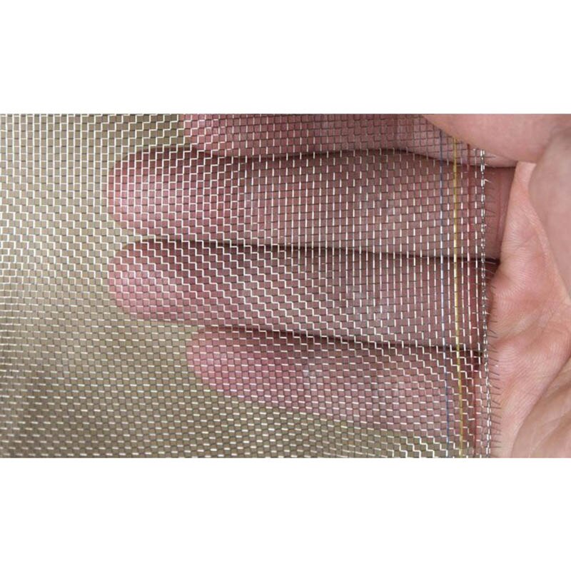 Pantallas de malla de alambre de acero inoxidable 304 de estilo más denso, rejilla densa antimosquitos, red para ventanas, malla metálica protectora contra incendios.