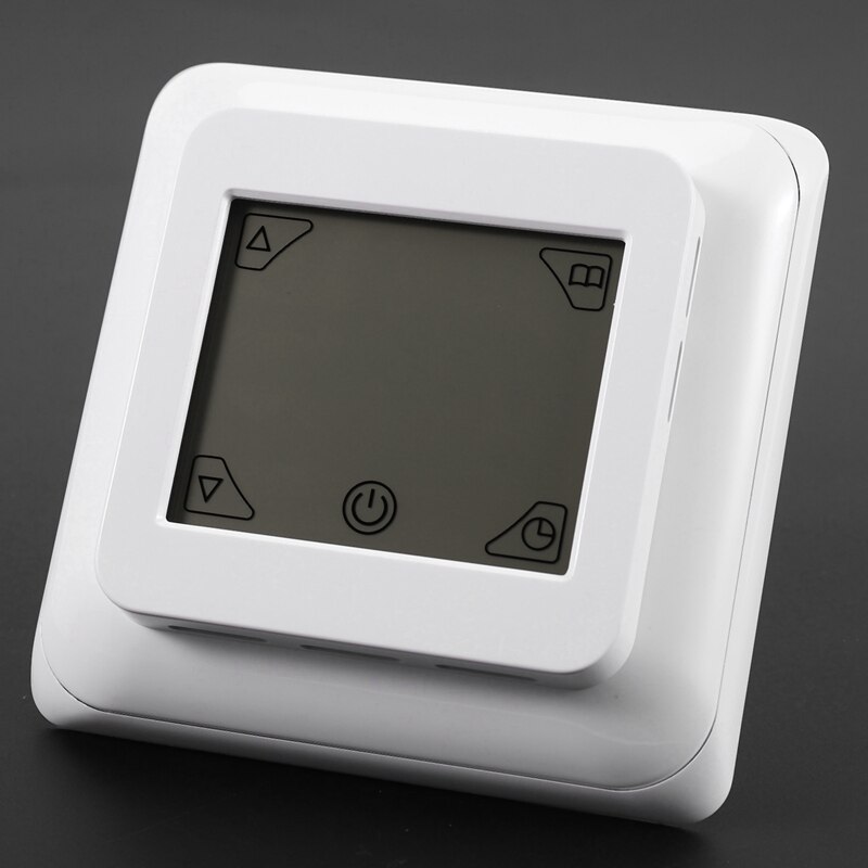 Touch Screen Thermostat Electric Thermostat Room Thermostat Underfloor Heating Programmable Thermostat 16A V8.716