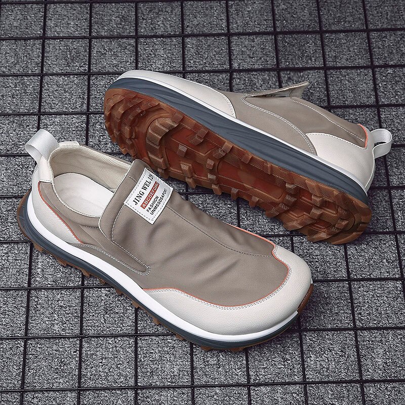 Vanntette golfsko til menn slip på uformell golftrening sportssko antiskli atletiske joggesko til golf herresko merkevare